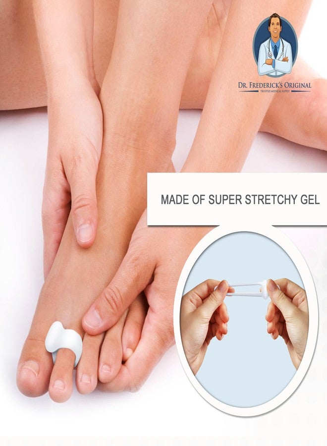 Dr. Frederick's Original Bunion Relief Cushions - 4 ct - Gel Toe Separators for Shoes - Temporary Bunion Corrector for Men & Women - Image 5